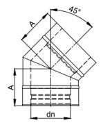 korsten-moodulkorsten-korstnapõlv-150-45-j